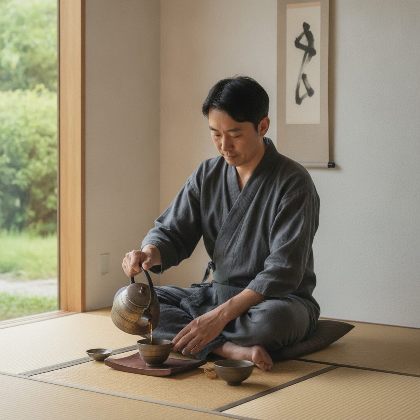 Théière Théière Japonaise en Céramique Tradition Zen - Élégance et Sérénité