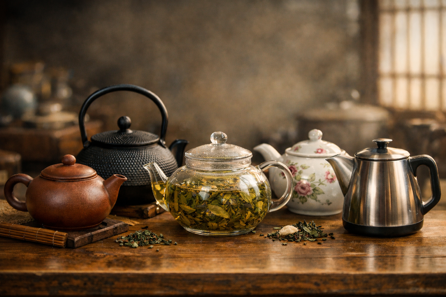 Quelles sont les différentes types de théière ?