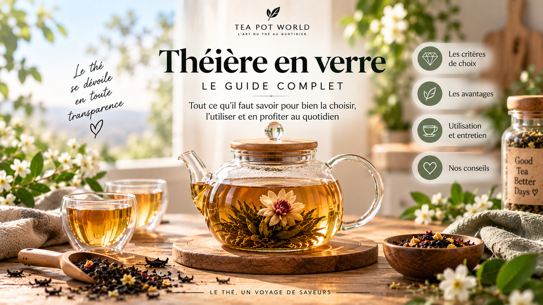 Théière en verre : le guide complet pour bien choisir la vôtre