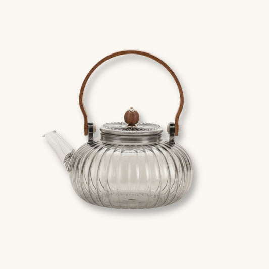 Théière en verre