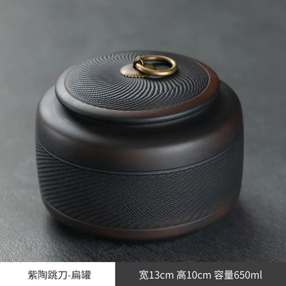 Théière Boîte à Thé en Poterie céramique