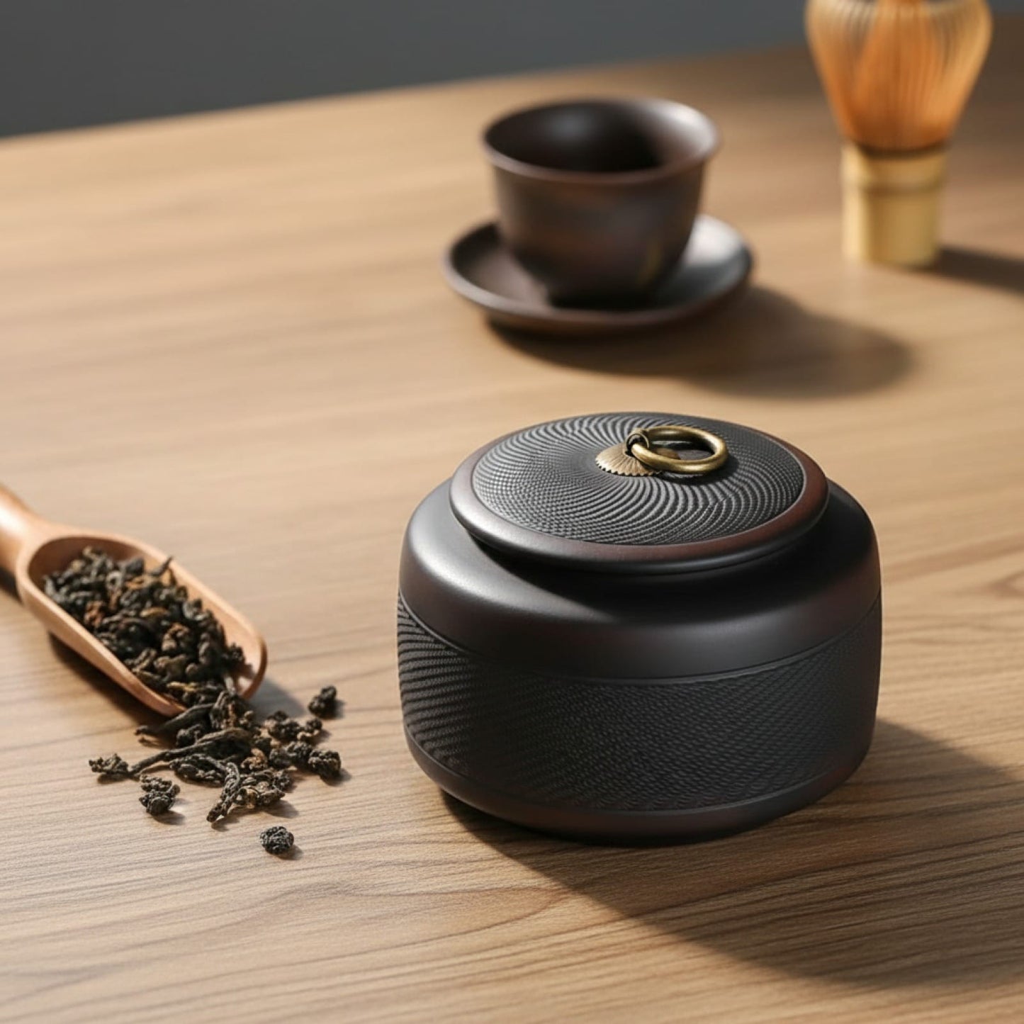 Théière Boîte à Thé en Poterie céramique