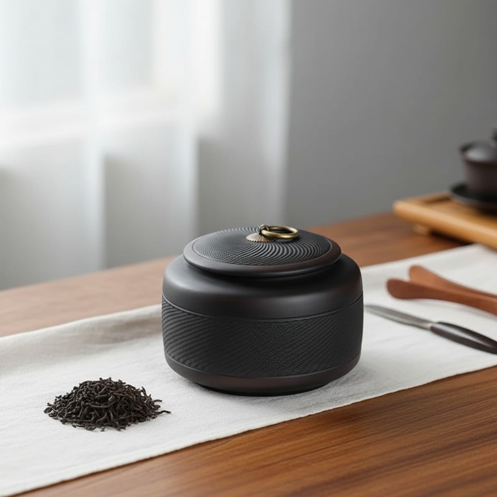 Théière Boîte à Thé en Poterie céramique