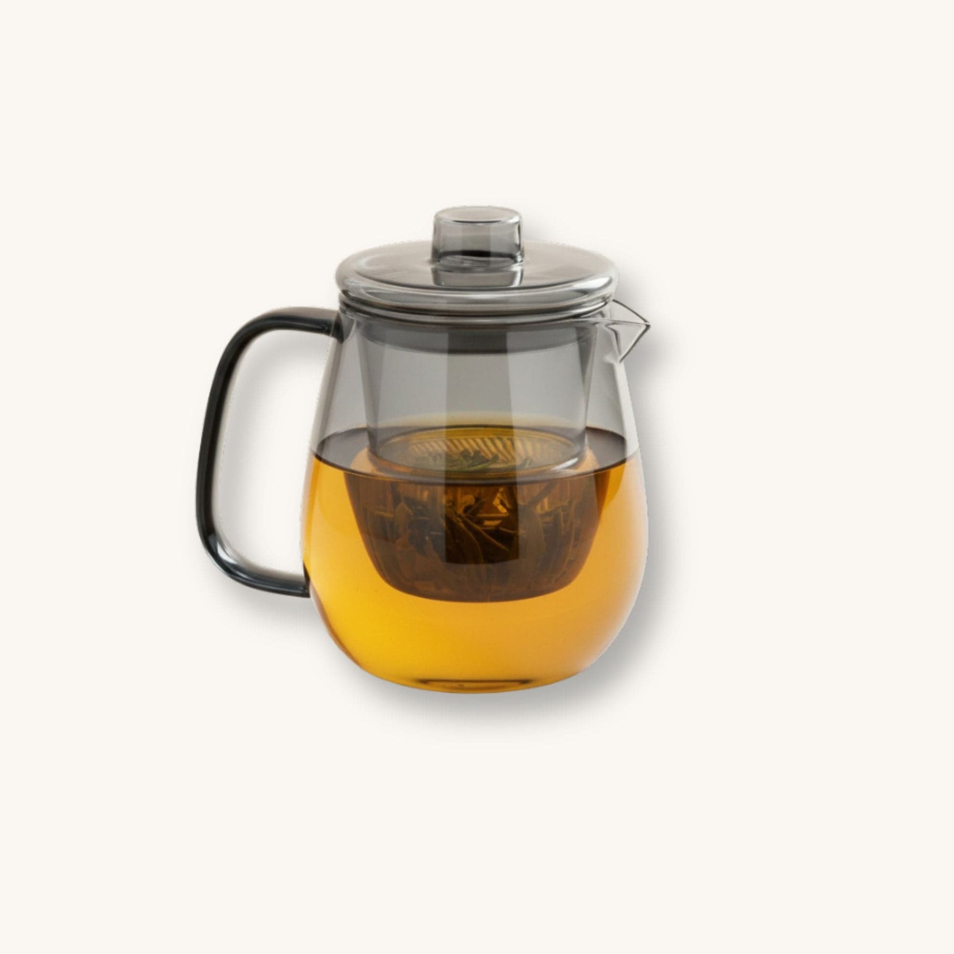 Glass Teapot With Infuser Borosilicate Glass Tea Kettle With Lid Dishwasher Stovetop Friendly Loose Leaf And Blooming Tea Maker
