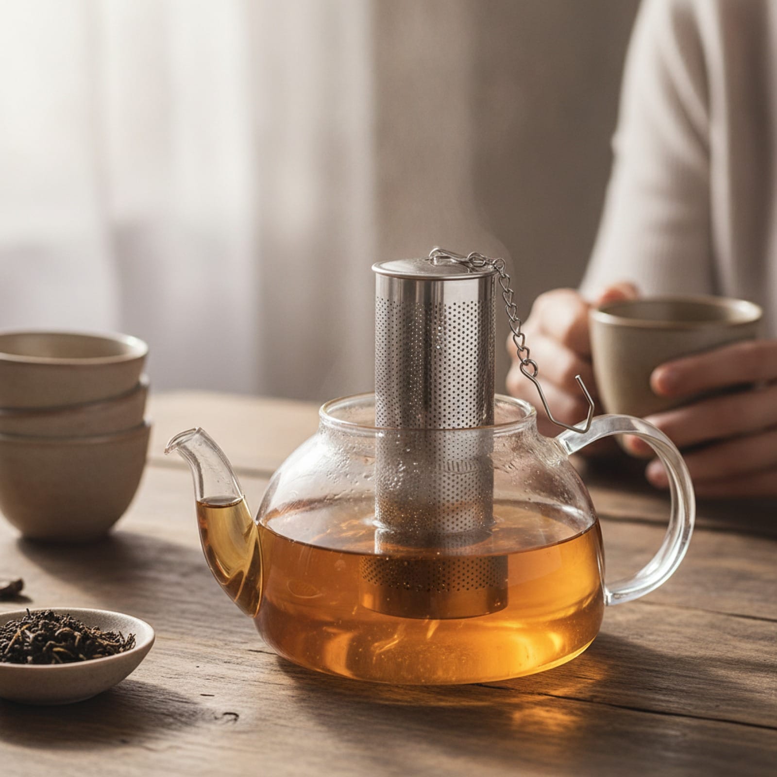 Théière Infuseur à thé en acier inoxydable