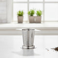 Théière Infuseur à thé et café réutilisable en acier inoxydable