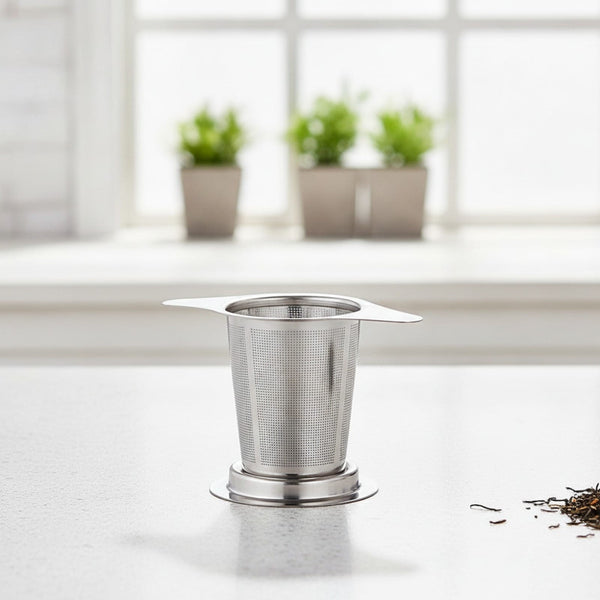 Théière Infuseur à thé et café réutilisable en acier inoxydable