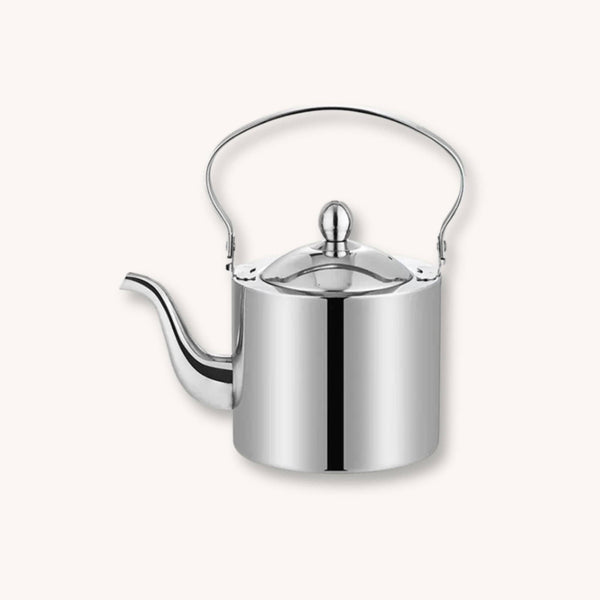 Théière en inox - filtre intégré