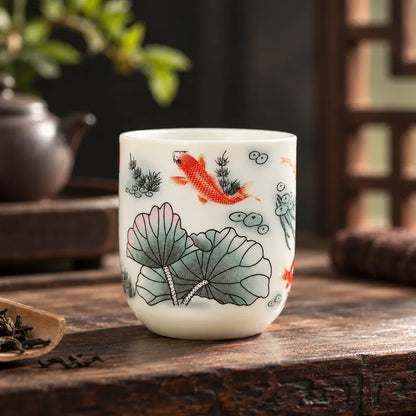 Théière Tasse à Thé Chinoise – Fleurs et Oiseaux