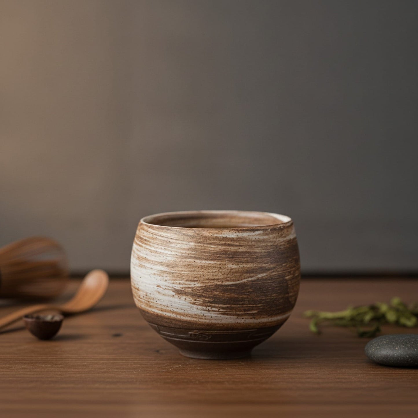 Théière Tasse à Thé Japonaise Faite Main en Grès - Style Ancien, Petit Modèle Kung Fu