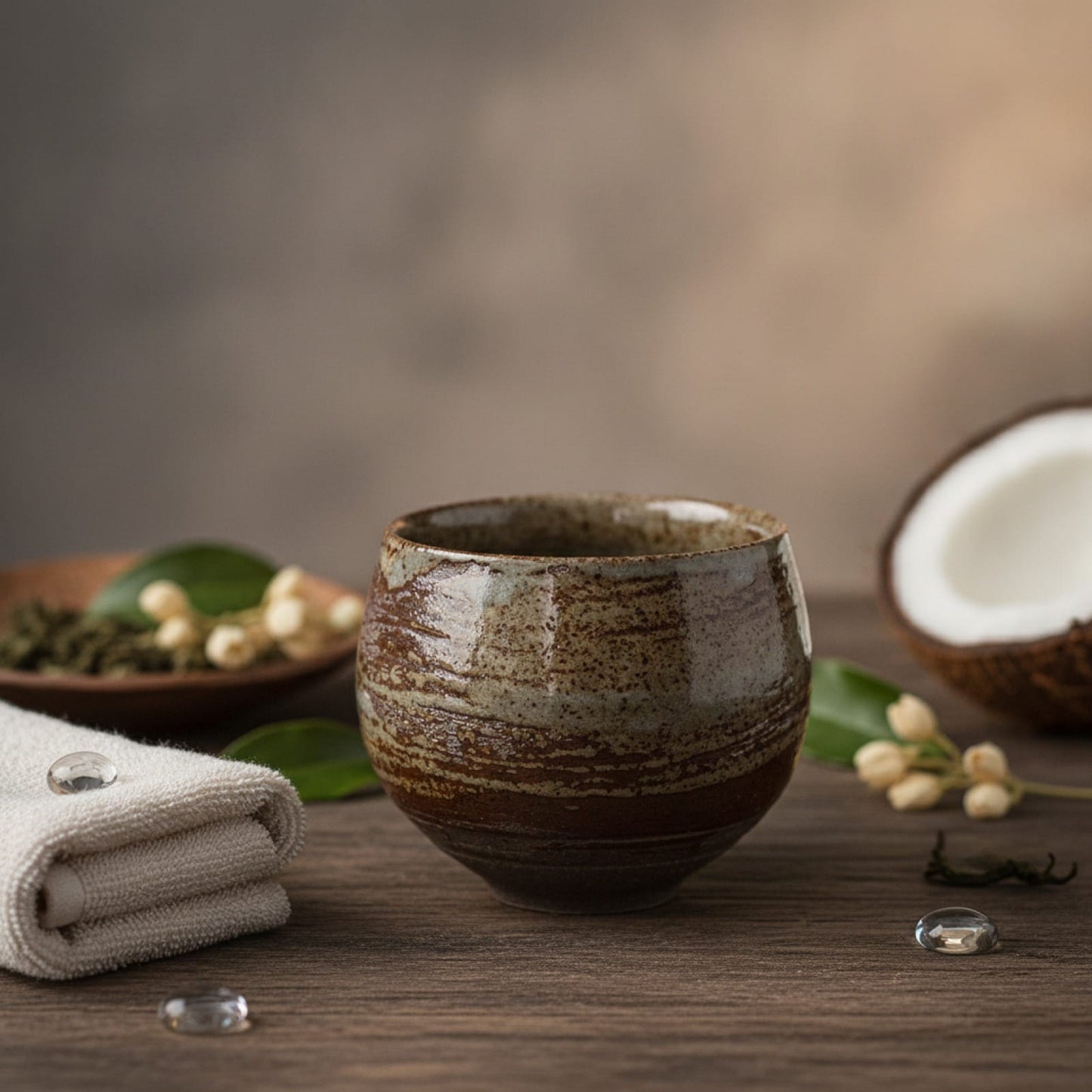 Théière Tasse à Thé Japonaise Faite Main en Grès - Style Ancien, Petit Modèle pour Kung Fu