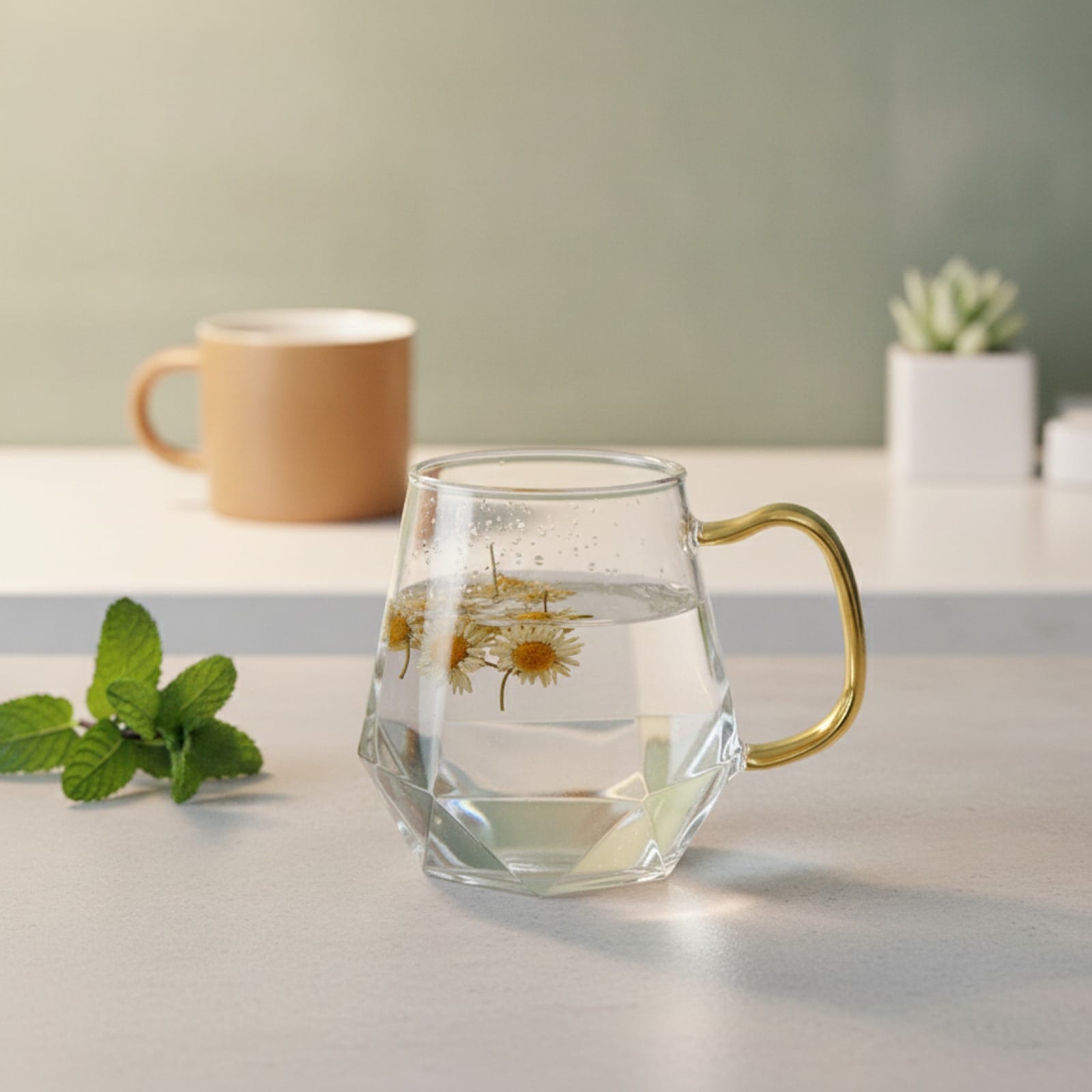 Théière Tasse pour thé glacée résistant à la chaleur 300ML pour infusions