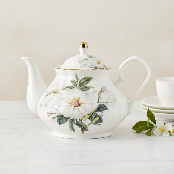 Théière Théière Anglaise Classique en Porcelaine - Élégance et Tradition pour vos Pauses Thé