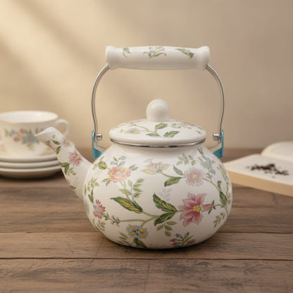 Théière Théière anglaise fleurie vintage pour tea time 