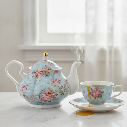 Théière Théière Anglaise Porcelaine 400ml