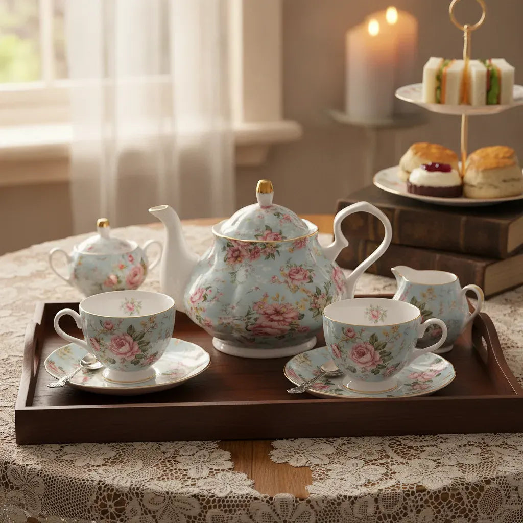 Théière Théière Anglaise Porcelaine 400ml