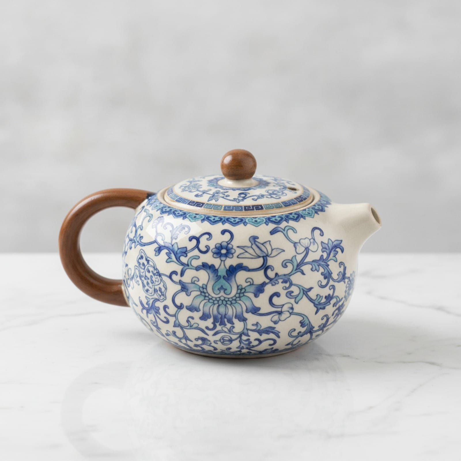 Théière Théière Céramique Bleu Impérial Design