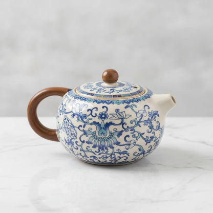 Théière Théière Céramique Bleu Impérial Design