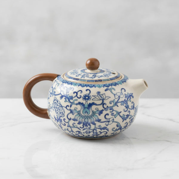 Théière Théière Céramique Bleu Impérial Design