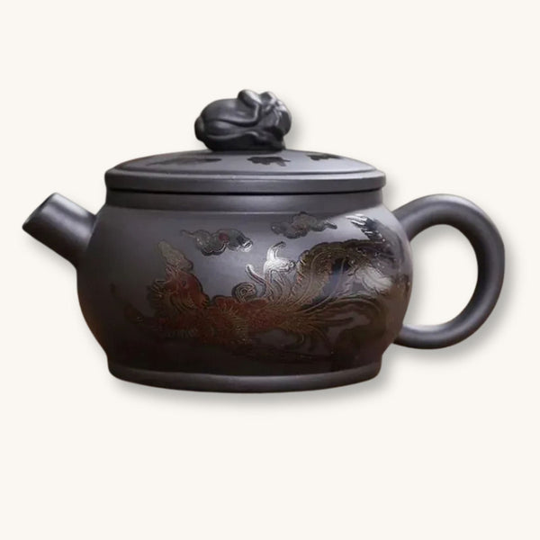 Théière chinoise en argile violette Rituel du thé