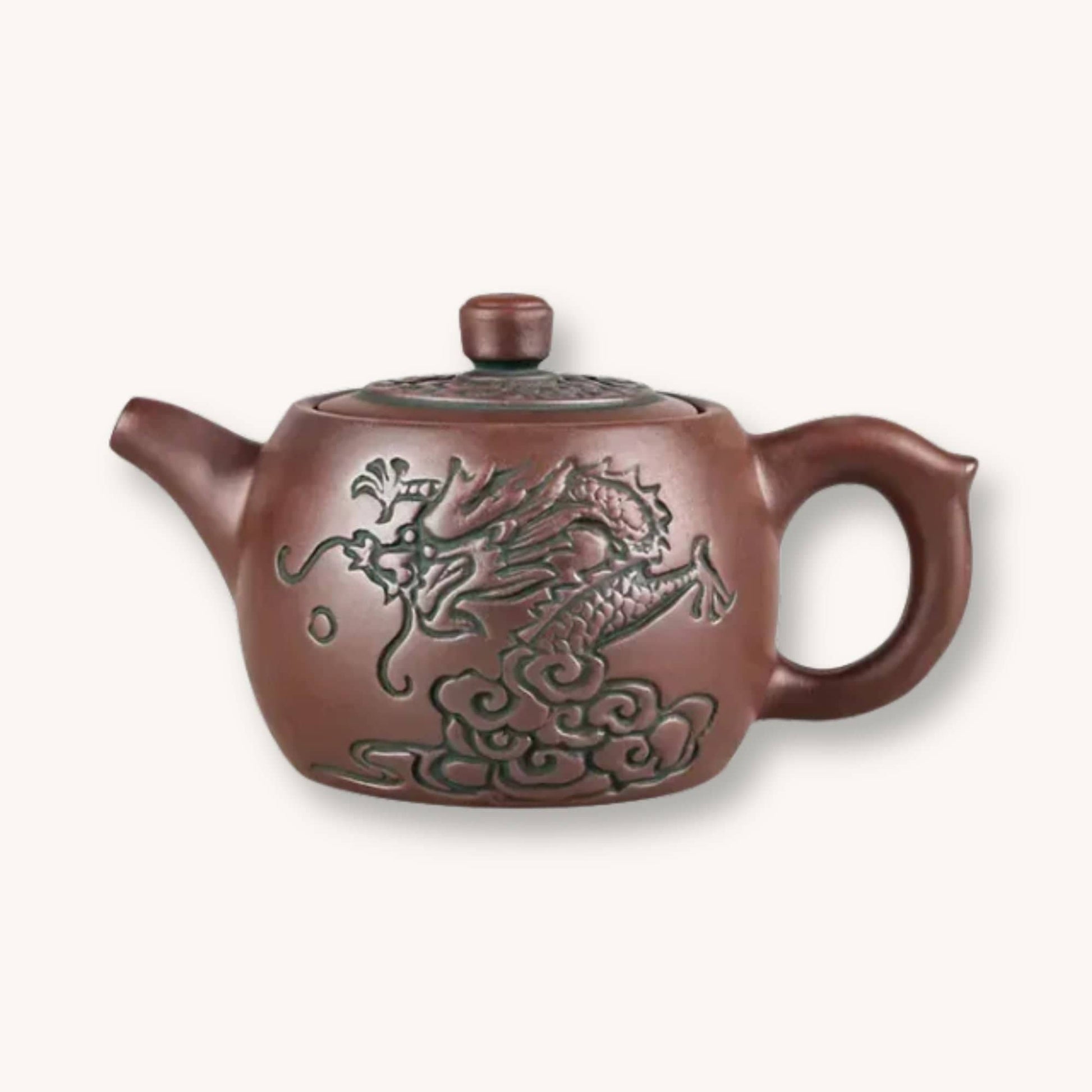 Théière chinoise Yixing - gravure artisanale