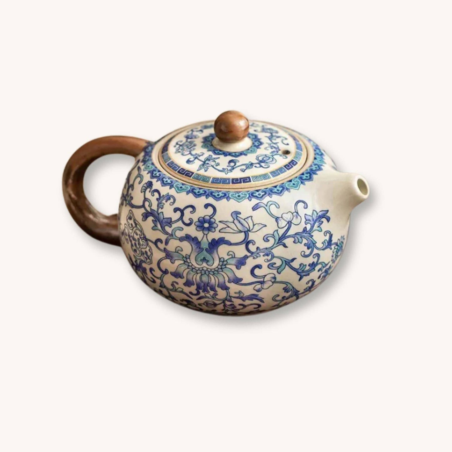 Théière en céramique Bleu Impérial