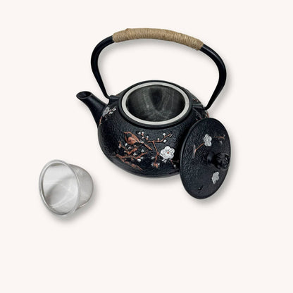 Théière Théière en fonte japonaise | Fleur de Nuit