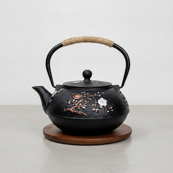 Théière Théière en fonte japonaise | Fleur de Nuit