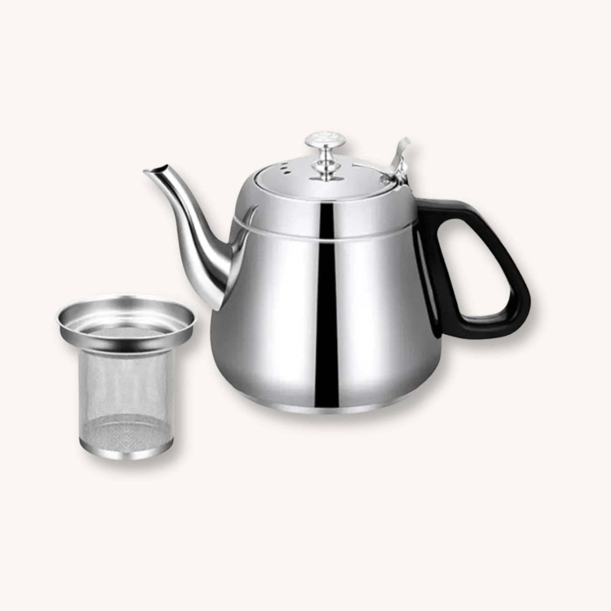 Théière en inox design moderne | Élégance quotidienne