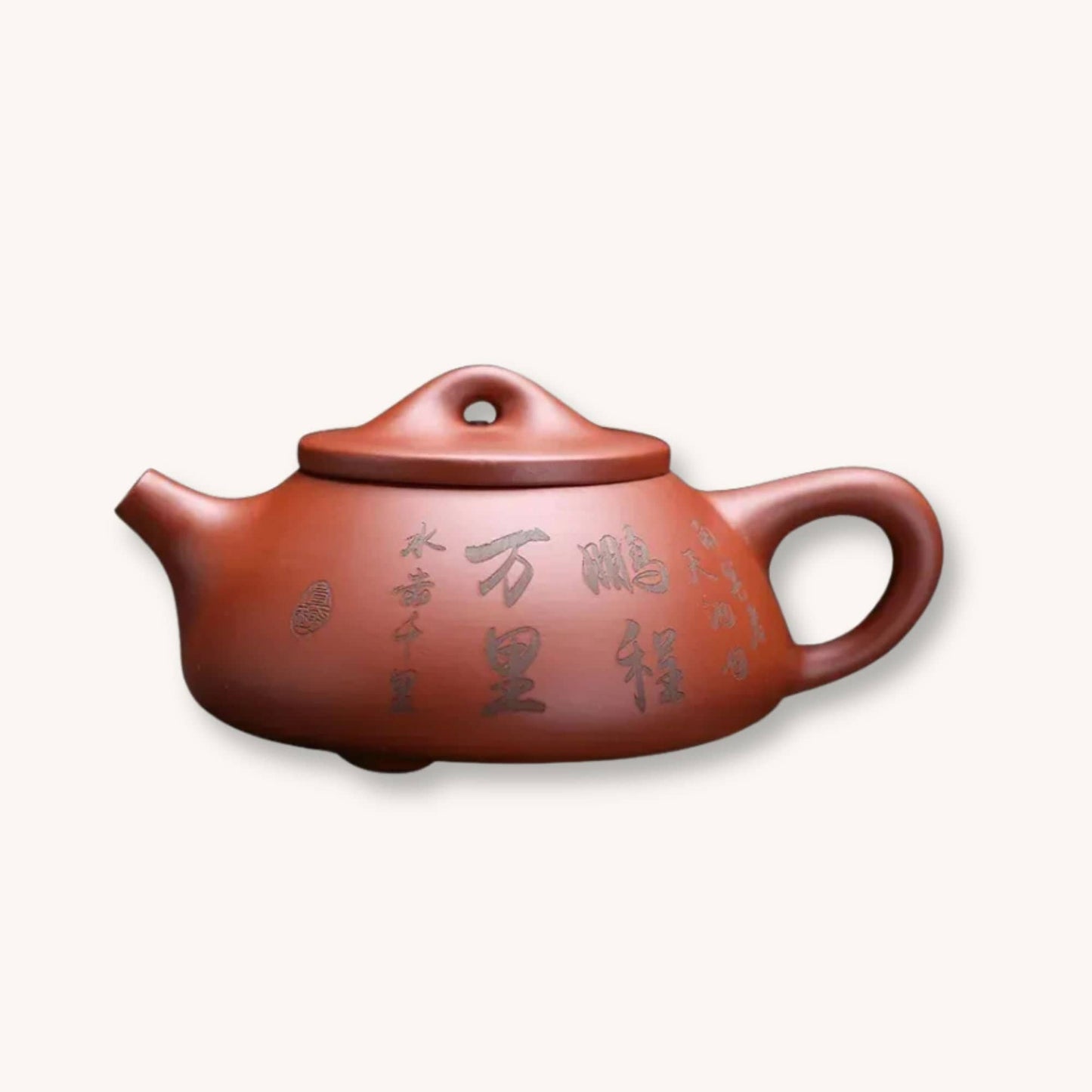 Théière en porcelaine Yixing – Style Gongfu | Lune de Yixing Tea-Pot-World