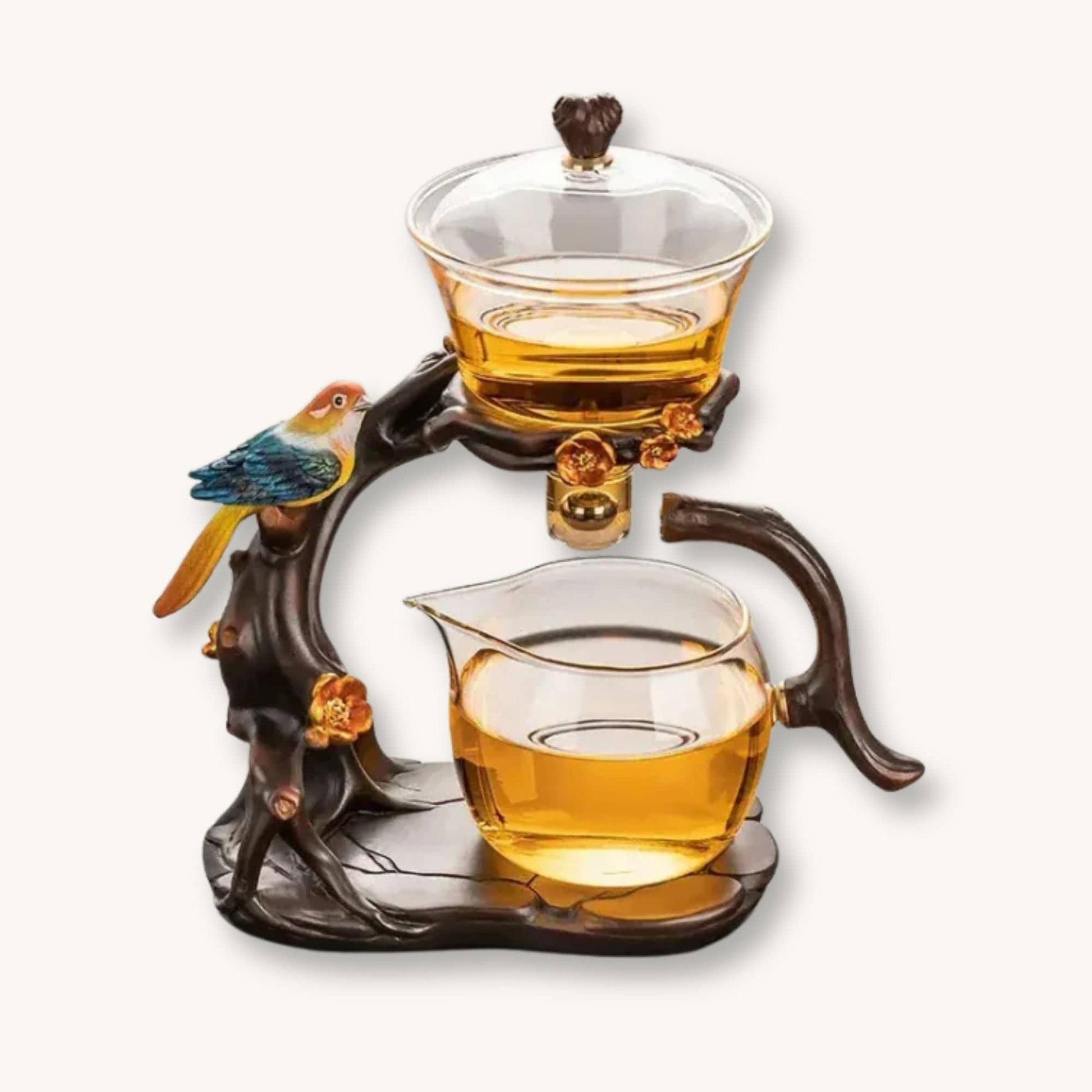 Théière en Verre avec filtre automatique 