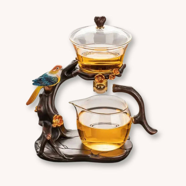 Théière en Verre avec filtre automatique 