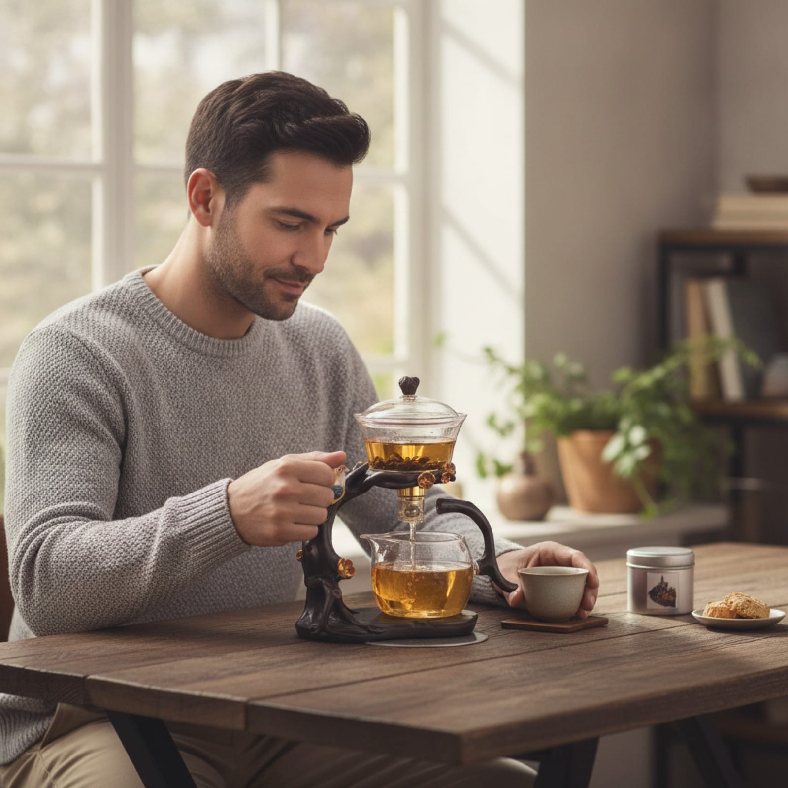 Théière Théière en Verre avec Filtre : Infusion Parfaite et Facile