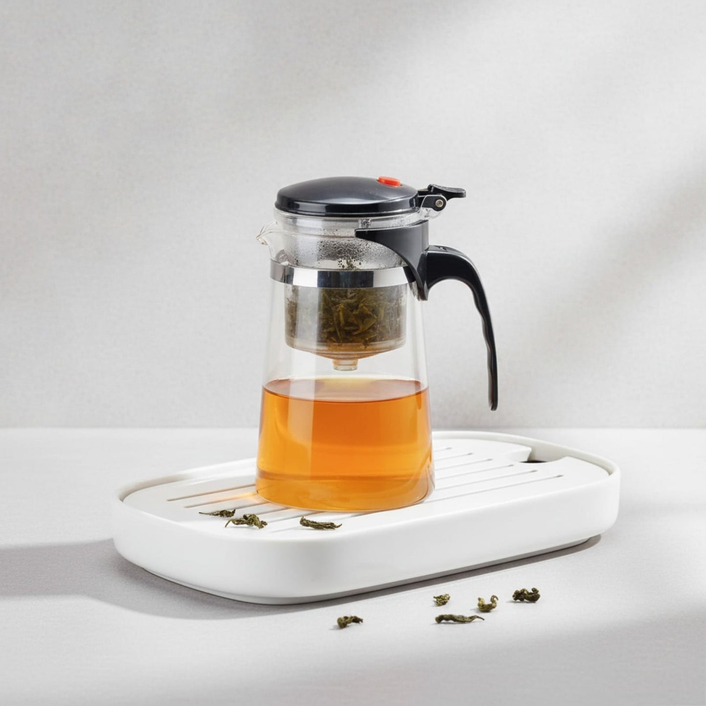 Théière Théière en verre avec infuseur intégré