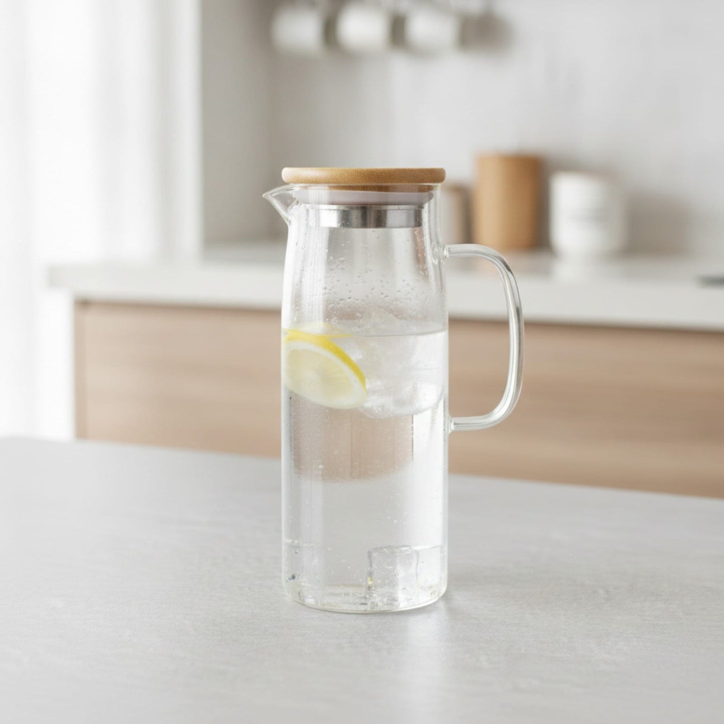 Théière Théière en Verre Transparent - Grande Capacité 1L