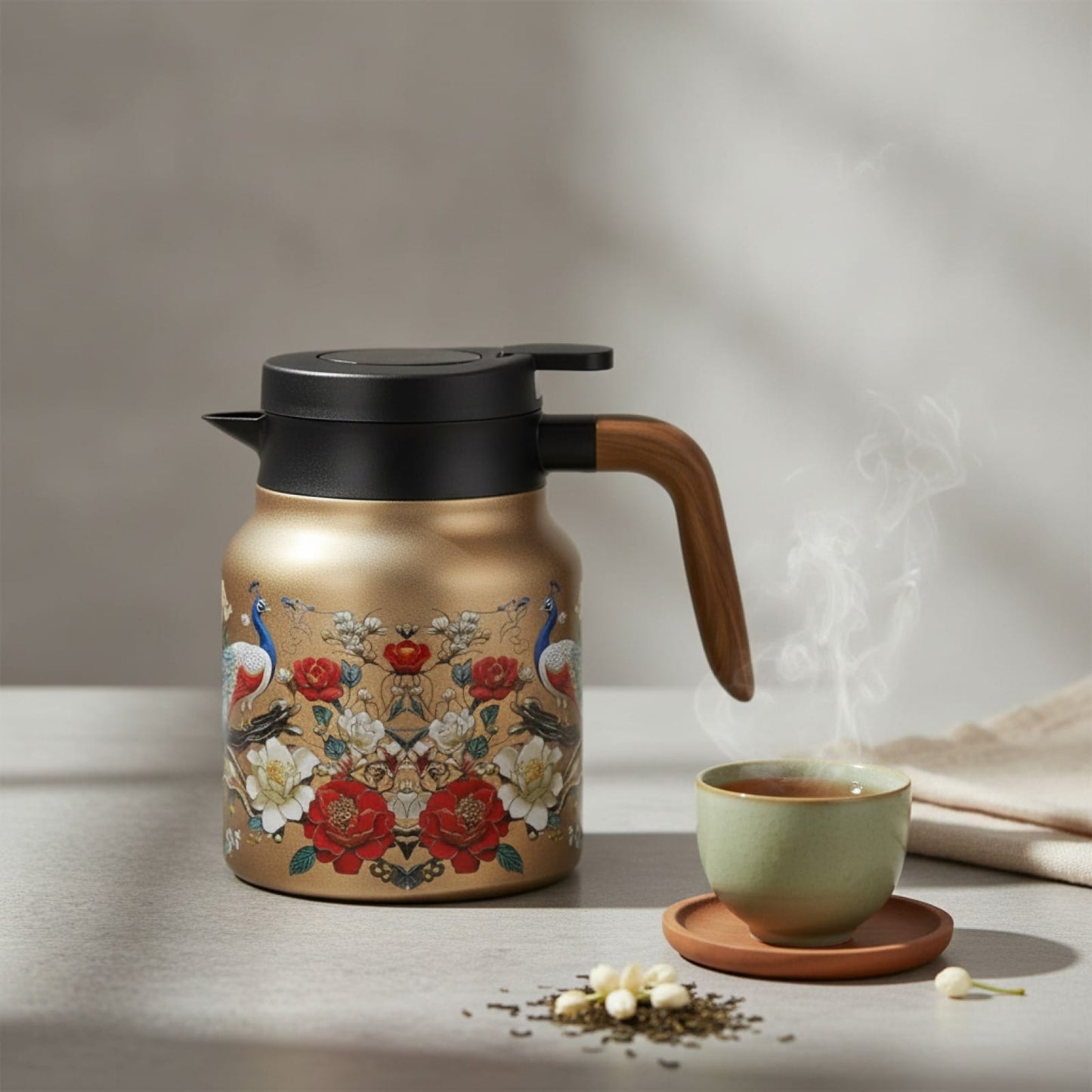 Théière Théière isotherme avec filtre floral 