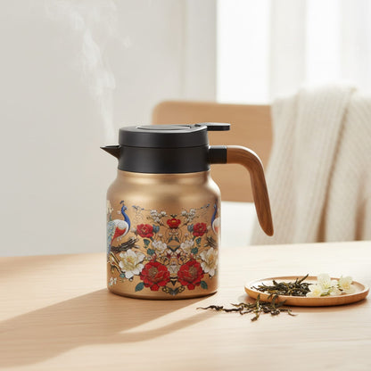 Théière Théière isotherme avec filtre floral 