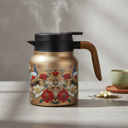 Théière Théière isotherme avec filtre floral 