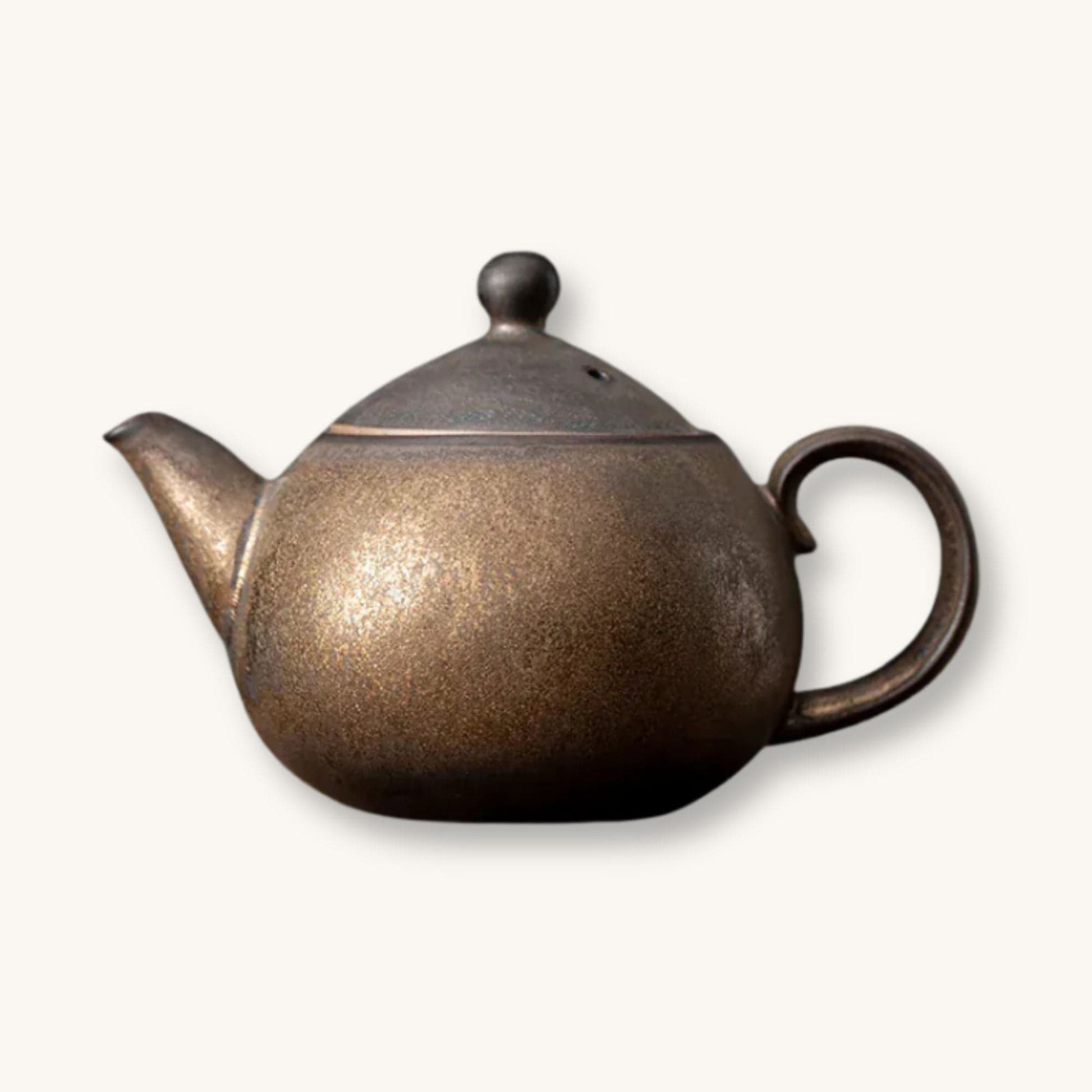 Théière japonaise artisanal | Terre ancienne