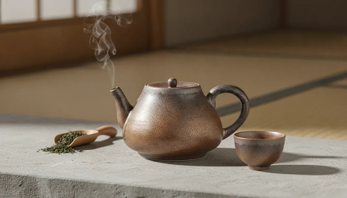 Théière Théière Japonaise Artisanale en Céramique