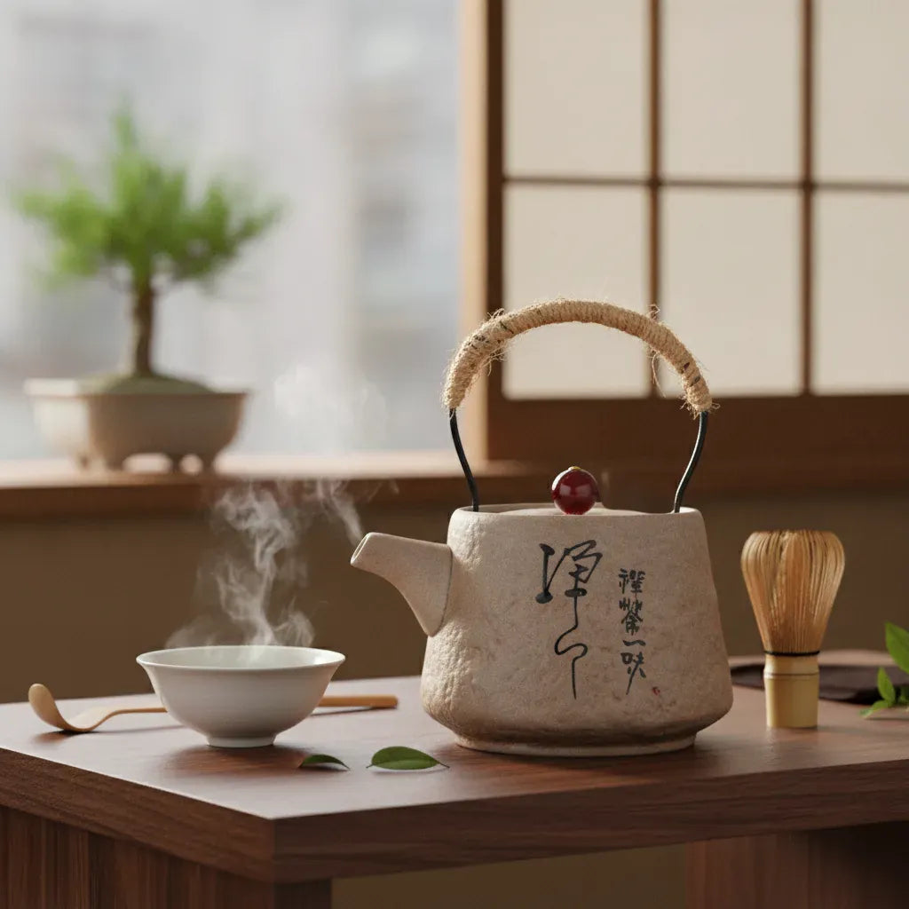 Théière Théière Japonaise en Céramique - Élégance Traditionnelle
