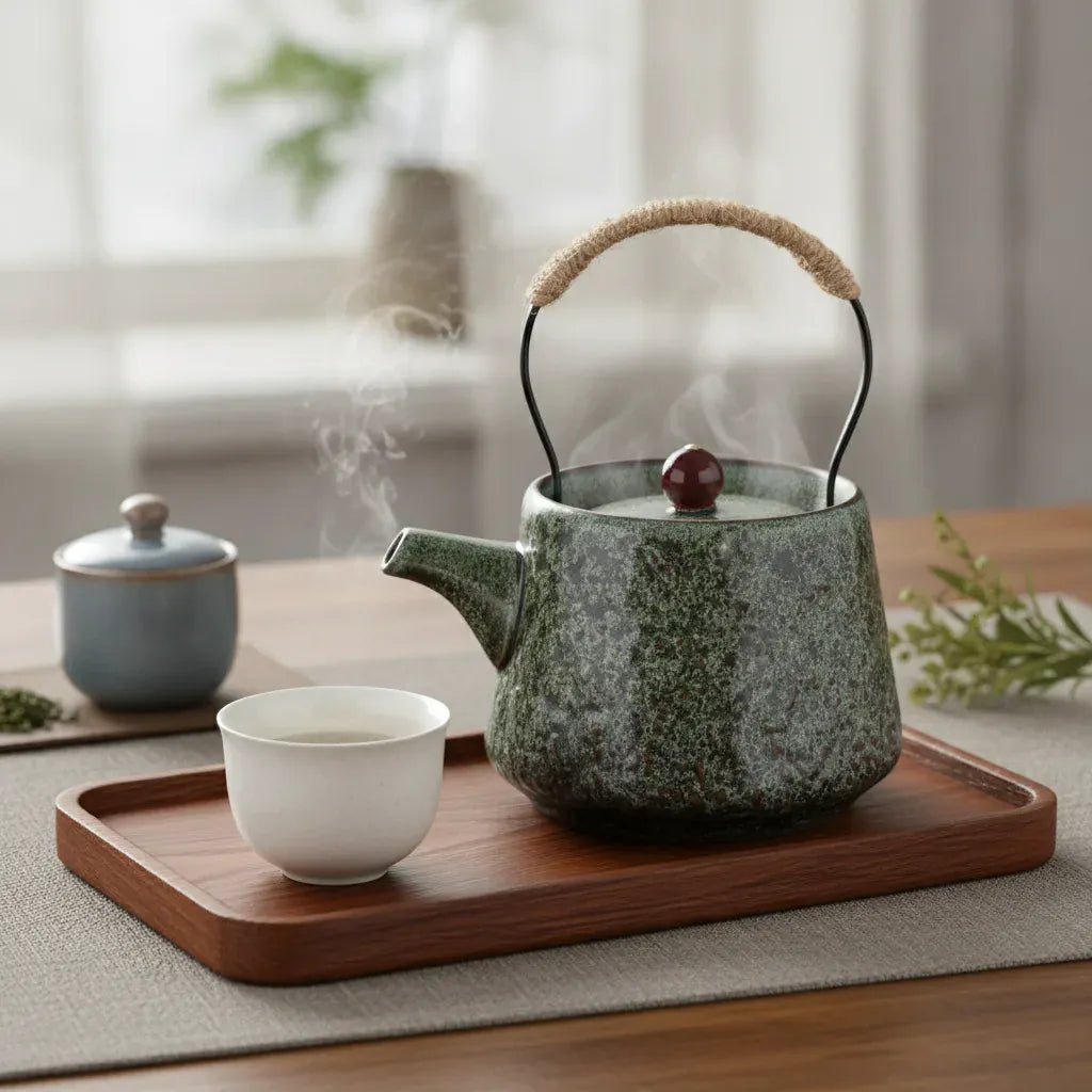 Théière Théière Japonaise en Céramique - Élégance Traditionnelle