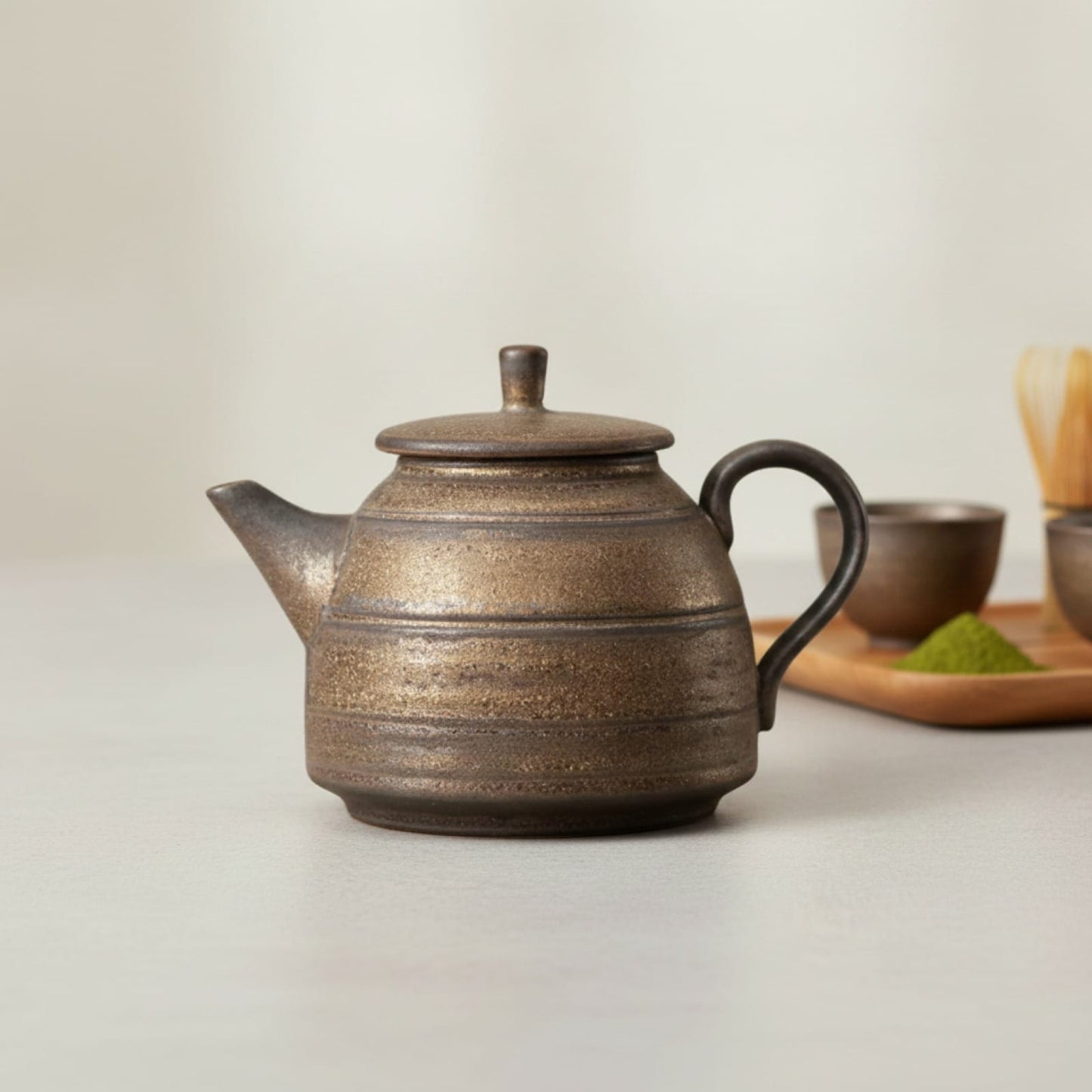Théière Théière Japonaise en Céramique Tradition Zen - Élégance et Sérénité