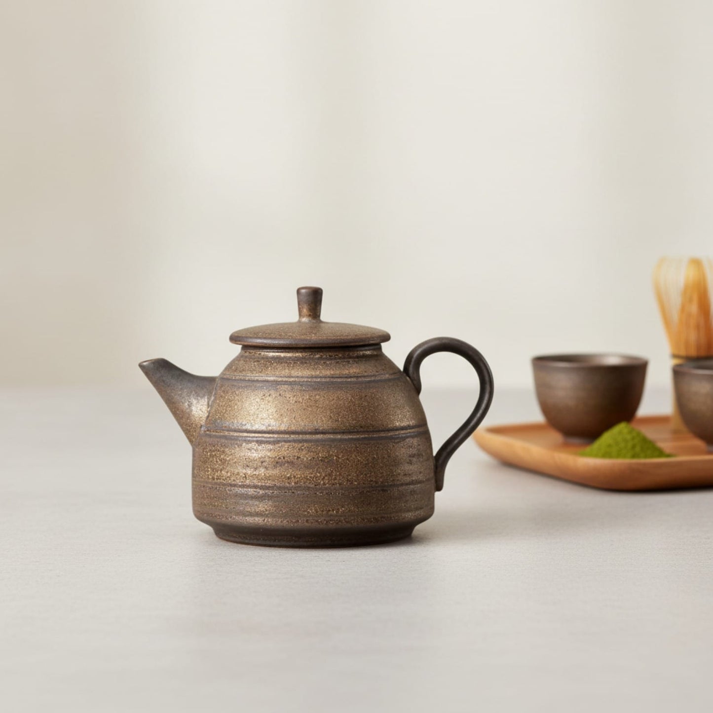Théière Théière Japonaise en Céramique Tradition Zen - Élégance et Sérénité