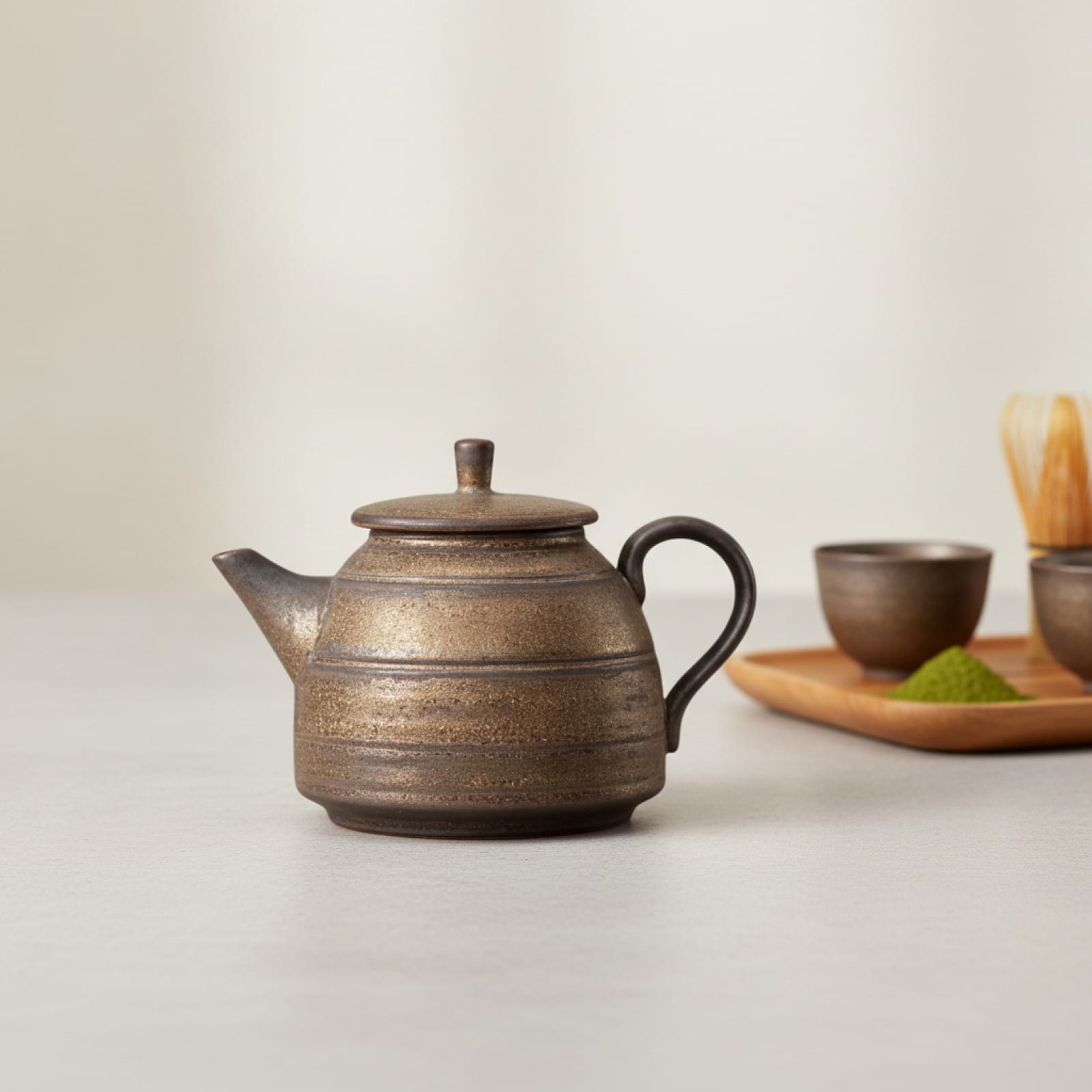 Théière Théière Japonaise en Céramique Tradition Zen - Élégance et Sérénité