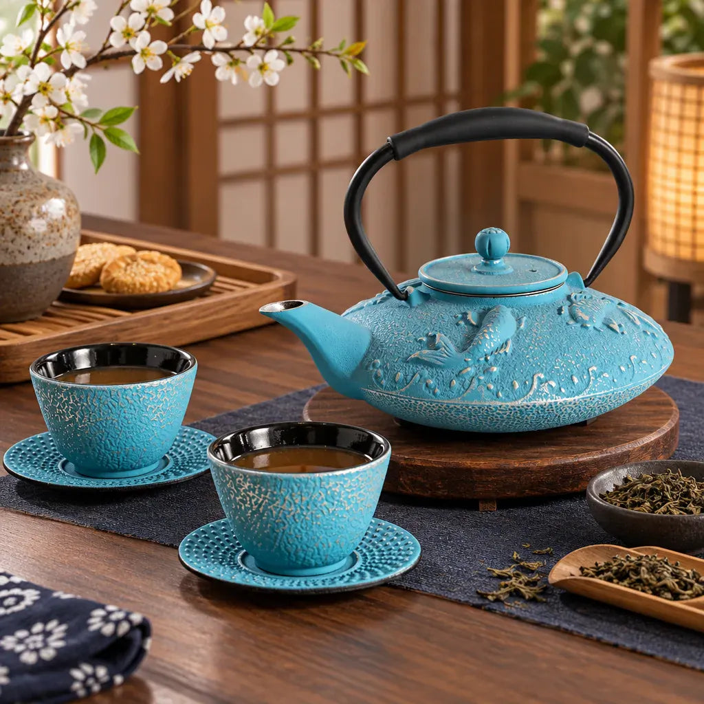 Théière Théière japonaise en fonte