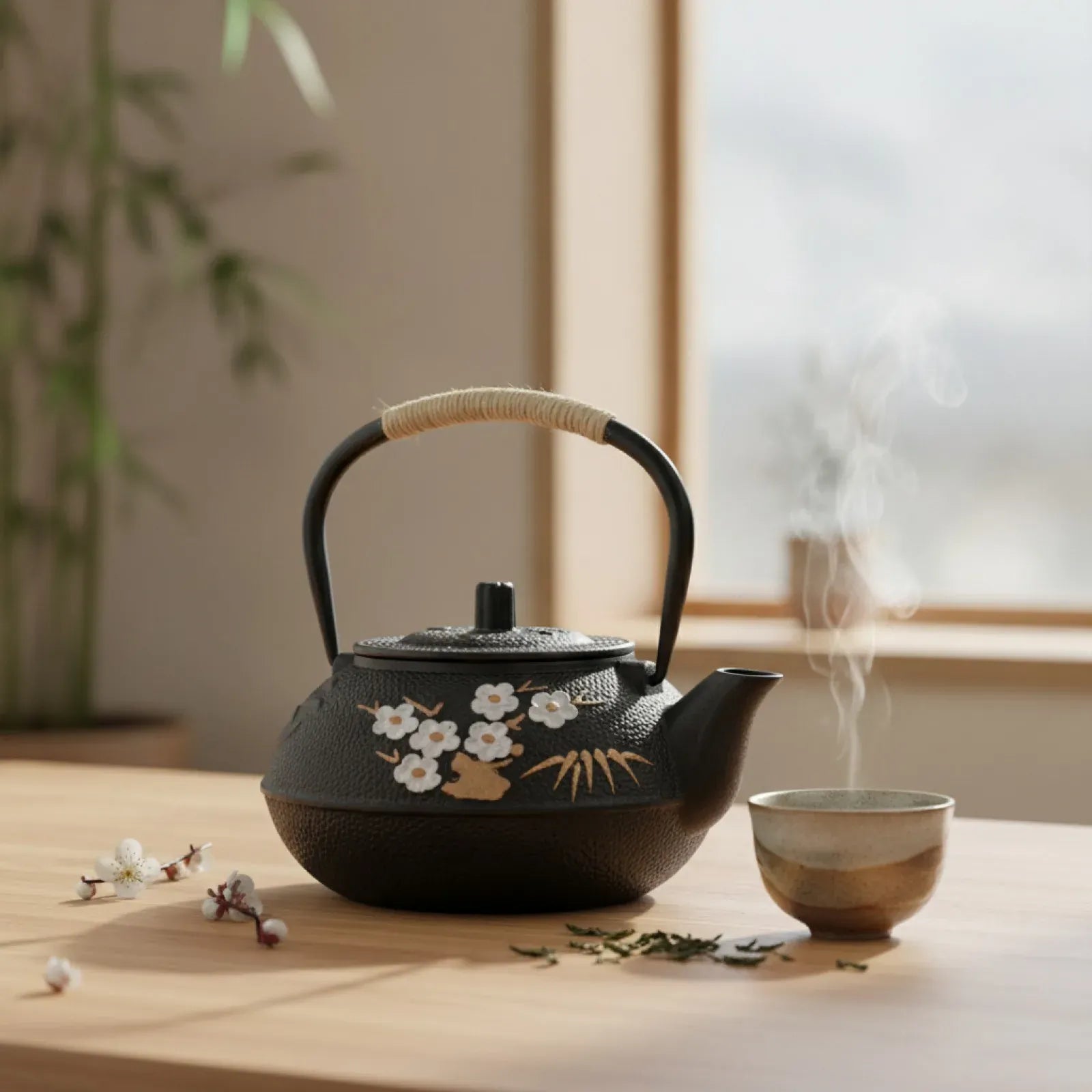 Théière Théière japonaise en fonte | Prune & Bambou