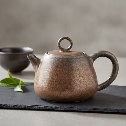 Théière Théière Japonaise Traditionnelle - Finition Martelée Artisanale