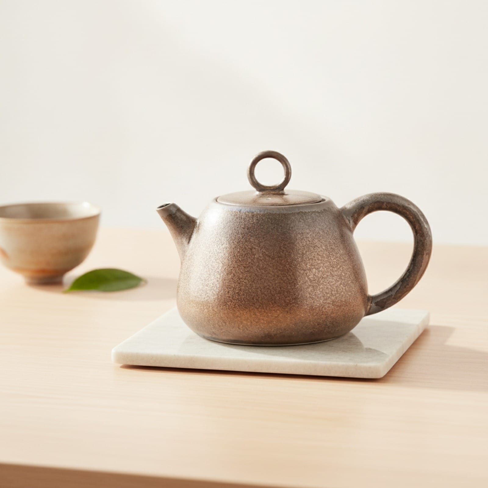 Théière Théière Japonaise Traditionnelle - Finition Martelée Artisanale