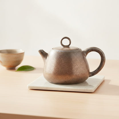 Théière Théière Japonaise Traditionnelle - Finition Martelée Artisanale